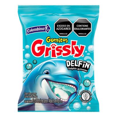 Imagen de Gomitas GRISSLY delfín, sabor a cereza (73  gr)