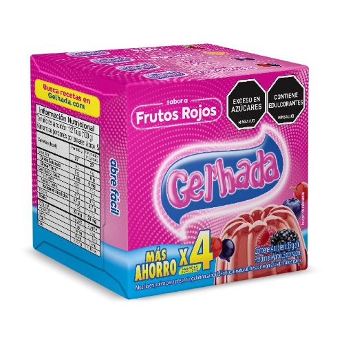 Imagen de Gelatina en polvo GEL HADA Sabores surtidos (140  gr)