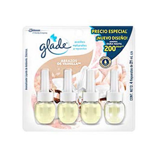 Imagen de Ambientador GLADE aceites naturales vainilla (84  ml)