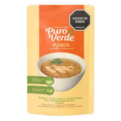Imagen de Sopa de ajiaco con pollo PURO VERDE 400  gr