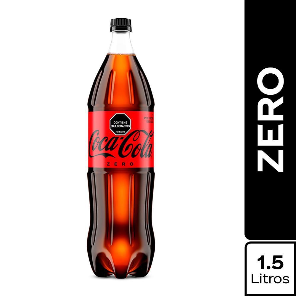 Imagen de Gaseosa Coca Cola ZERO botella (1500  ml)