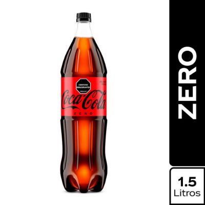 Imagen de Gaseosa Coca Cola ZERO botella (1500  ml)