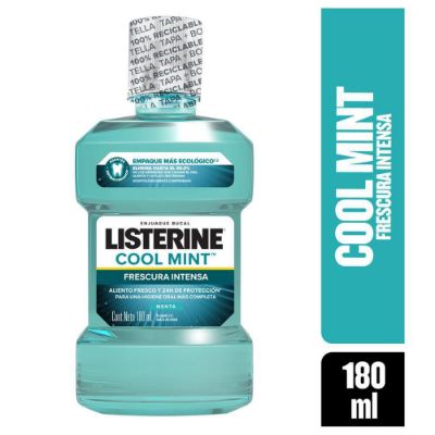 Imagen de Enjuague bucal LISTERINE coolmint frescura intensa (180  ml)