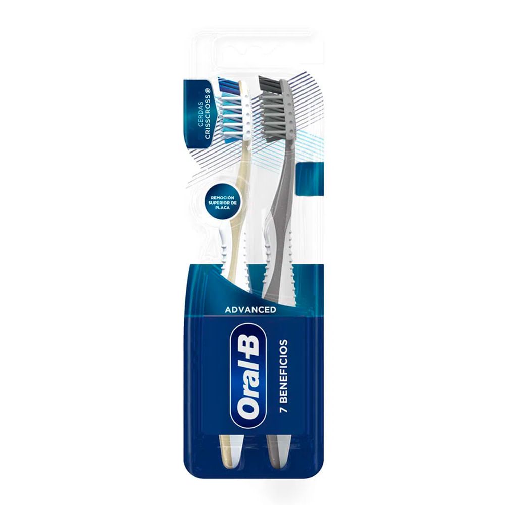 Imagen de Cepillo dental ORAL B  antibacterila soft twin unidad