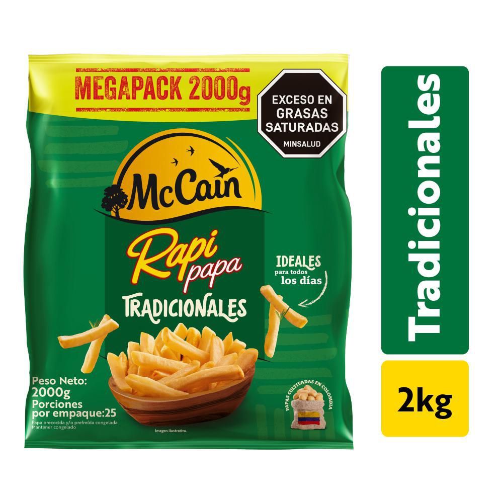 Imagen de Papa Rapi Trad Megapack MC CAIN 2000  gr