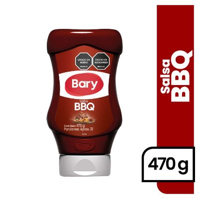 Imagen de Salsa BBQ BARY botella (470  gr)