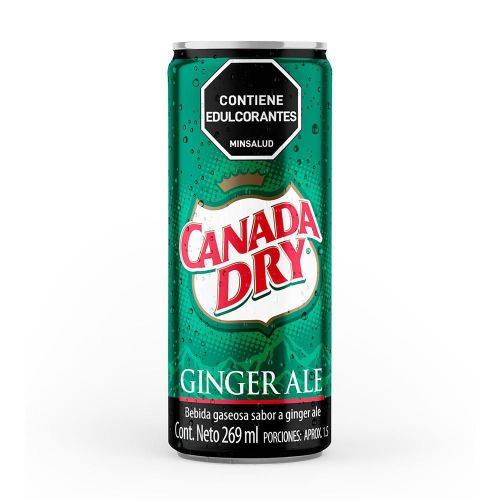Imagen de Gaseosa CANADA DRY ginger ale lata (269  ml)