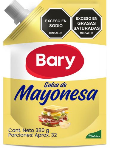 Imagen de Mayonesa BARY doy pack (380  gr)