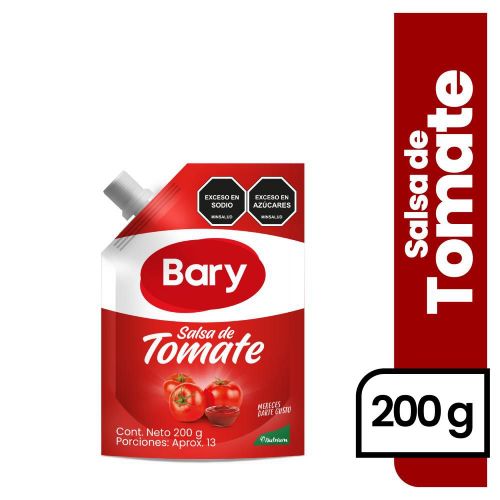 Imagen de Salsa de tomate BARY doy pack con válvula (200  gr)
