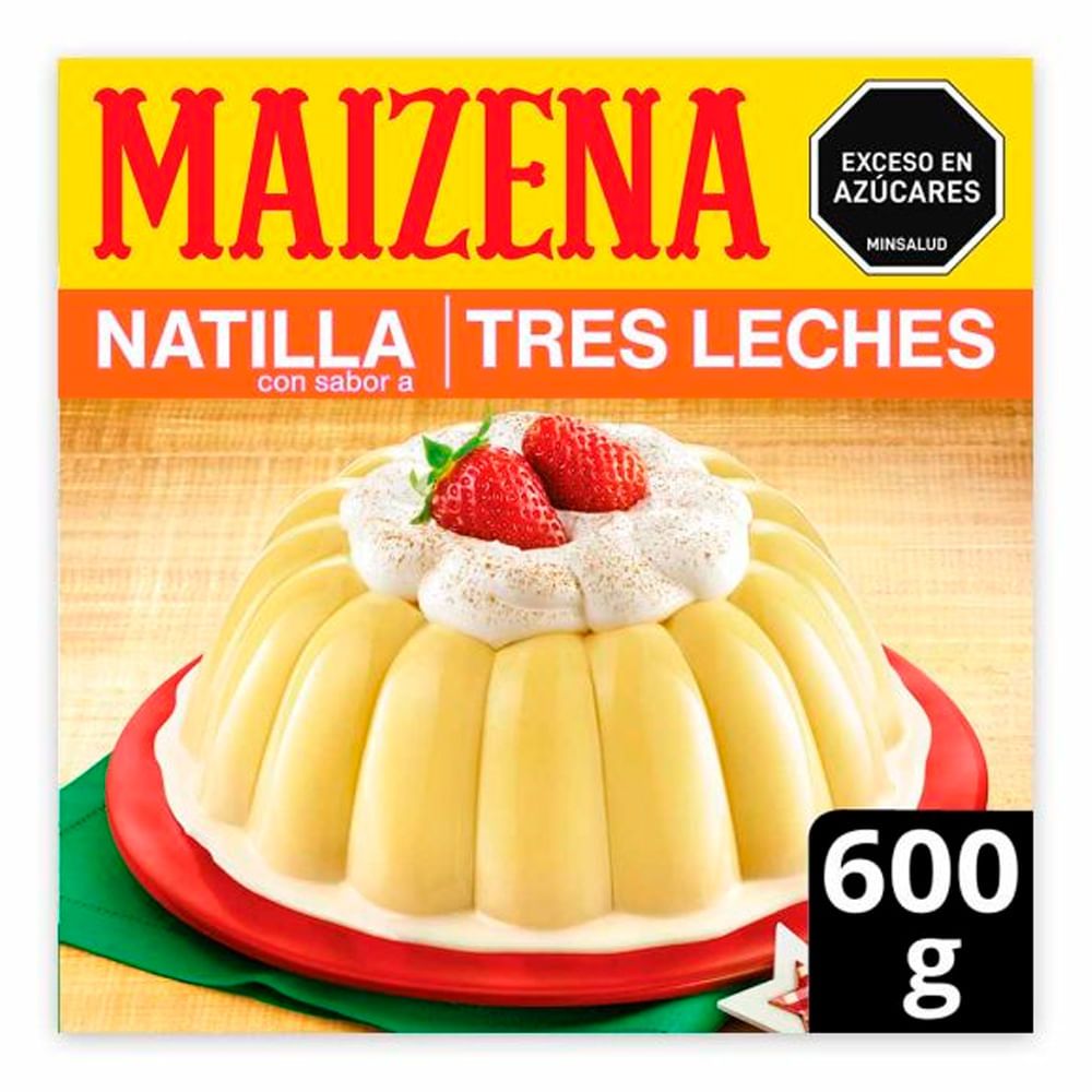 Imagen de Natilla MAIZENA tres leches x600 g