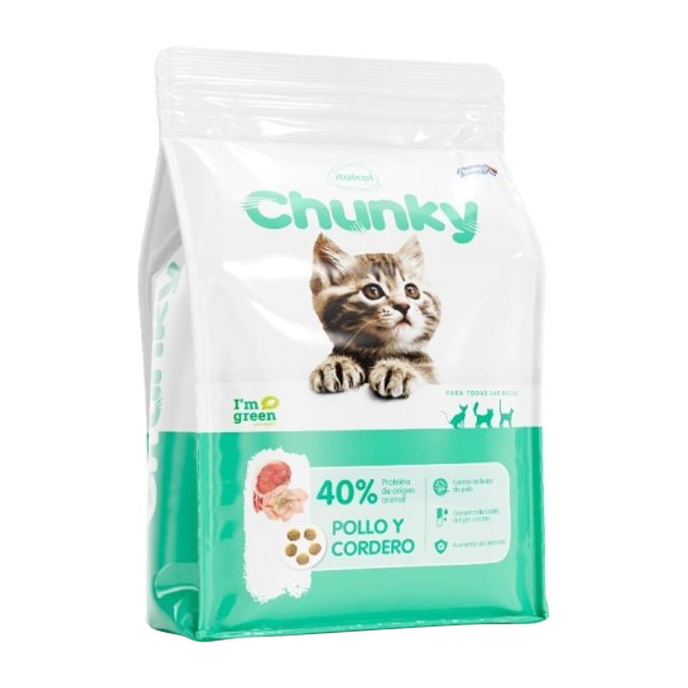 Imagen de Alimento para gatico CHUNKY pollo x500 g