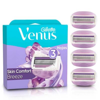 Imagen de Repuesto cuchilla de afeitar VENUS skin comfort breeze (1  und)