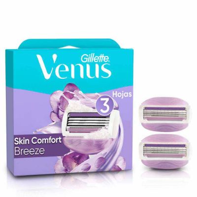 Imagen de Repuesto cuchilla de afeitar VENUS skin comfort breeze (2  und)