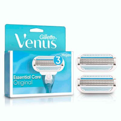 Imagen de Repuesto máquina de afeitar VENUS essential care original (2  und)