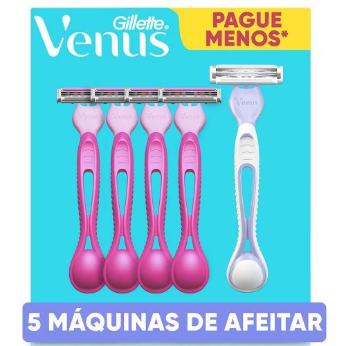 Imagen de Cuchilla de afeitar VENUS suave axilas y piernas + 1 íntima (1  und)