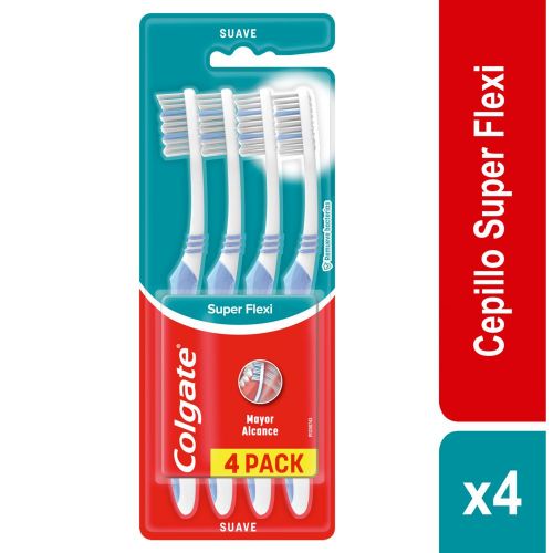 Imagen de Cepillo de dientes COLGATE super flexi suave (4  und)