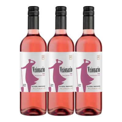 Imagen de Vino MORANDÉ visionario rose 2x3 x750 ml c/u