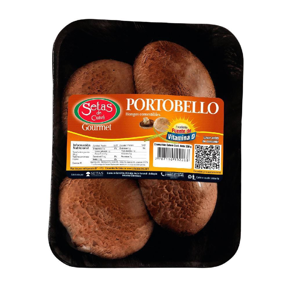 Imagen de CHAMPINON PORTOBELLO ENTERO  350  gr