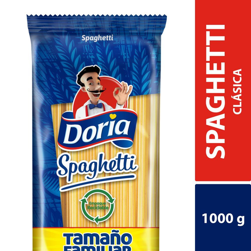 Imagen de Pastas DORIA spaghetti clásico (1000  gr)