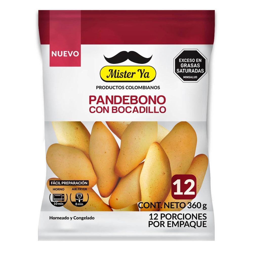 Imagen de Pandebono Mister Ya bocadillo (360  gr)