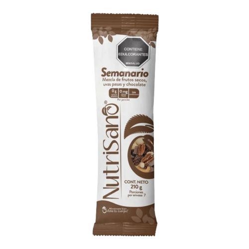 Imagen de Semanario NUTRISANO chocolate x210 g