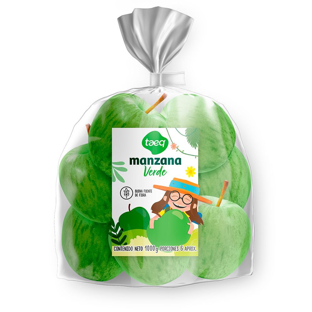 Imagen de Manzana Verde Bolsa Insuperable TAEQ 1000  gr