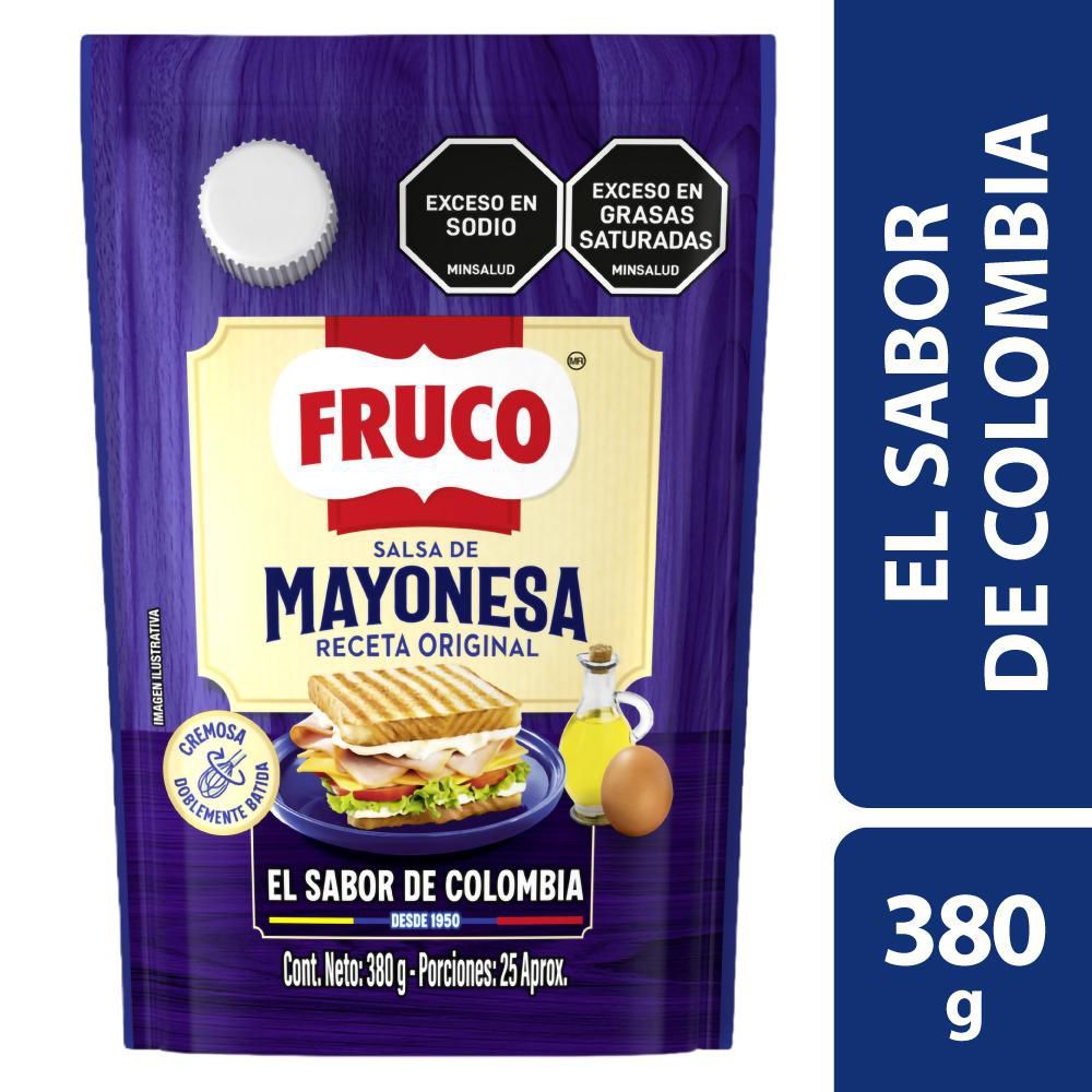 Imagen de Mayonesa FRUCO doy pack (380  gr)