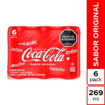 Imagen de Gaseosa COCA COLA original (6  UNIDAD)
