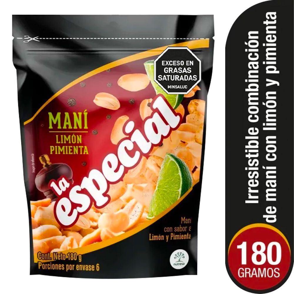 Imagen de Maní LA ESPECIAL cervecero x180 g