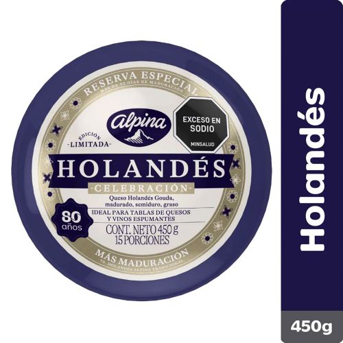 Imagen de Queso ALPINA holandes navideño x450 g