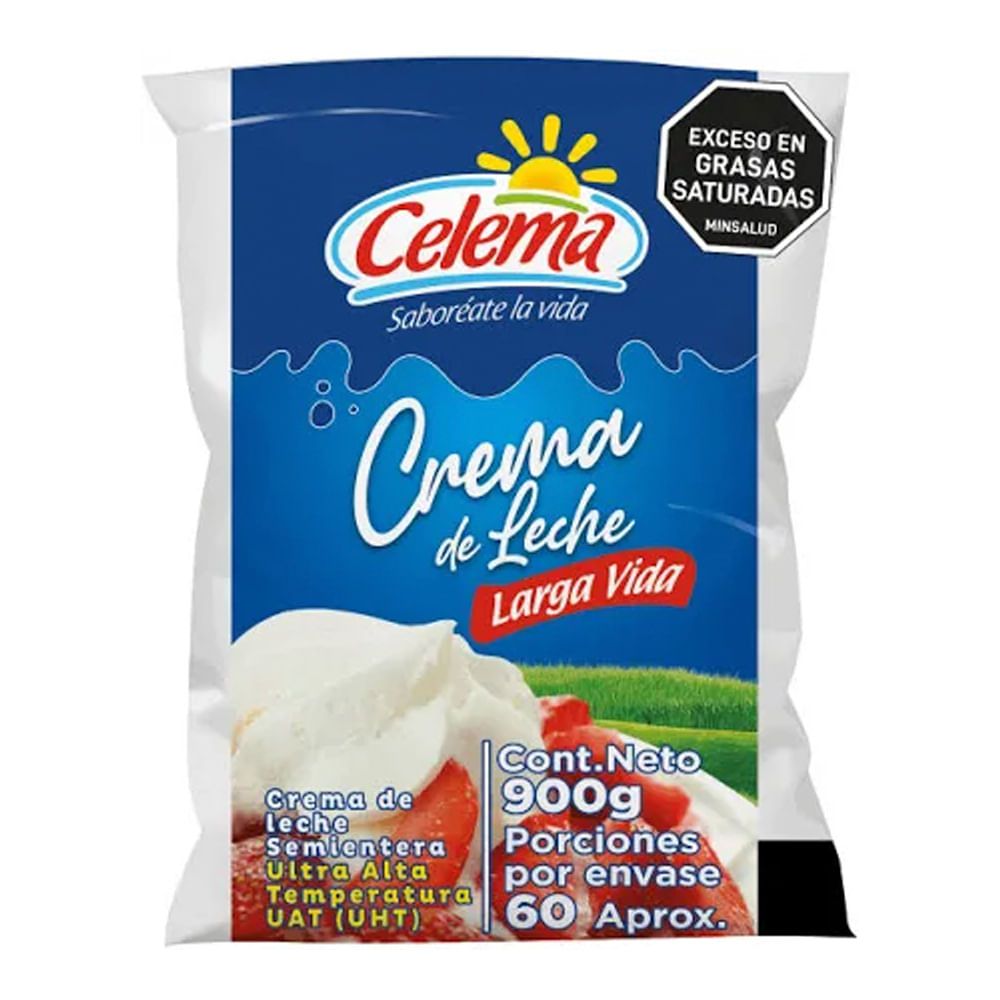 Imagen de Crema leche CELEMA larga vida x900 ml
