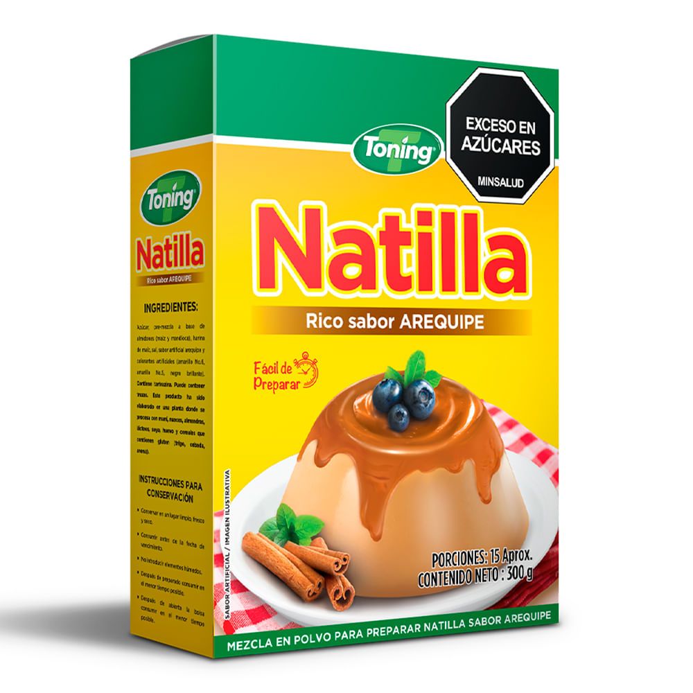 Imagen de Natilla TONING arequipe caramelo x300 g
