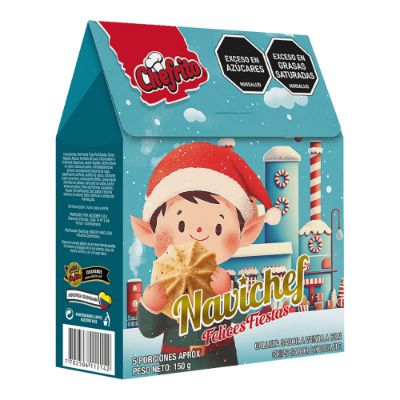 Imagen de Galletas NAVICHEF navidad x150 g