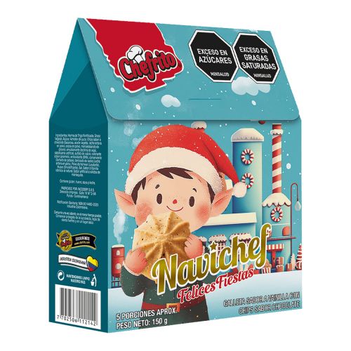 Imagen de Galletas NAVICHEF navidad x150 g