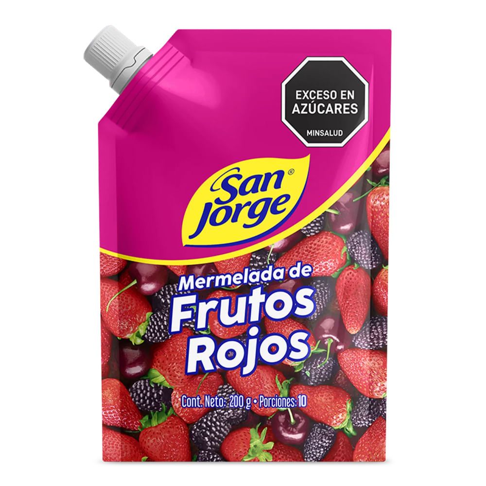 Imagen de Mermelada de frutos rojos SAN JORGE x200 g