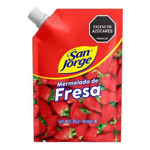 Imagen de Mermelada de fresa SAN JORGE x200 g