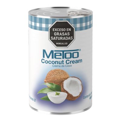 Imagen de Crema de coco METOO x400 ml