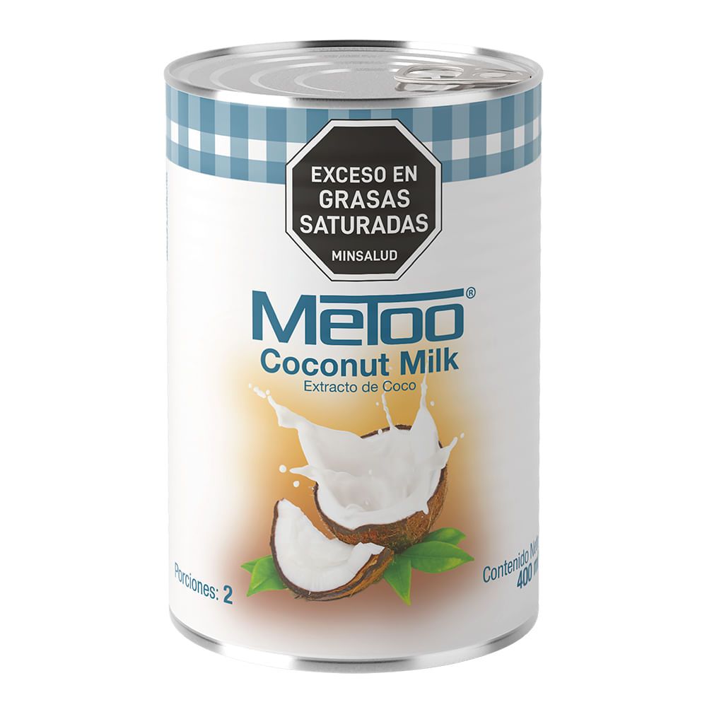 Imagen de Leche coco METOO x400 ml