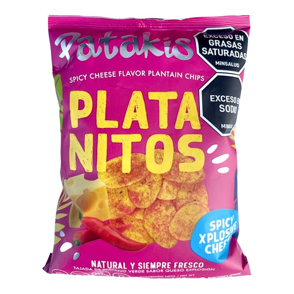 Imagen de Tajadas PATAKIS queso explosion x85 g