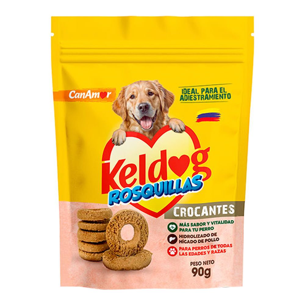 Imagen de Rosquillas para perros CANAMOR crocantes x90 g