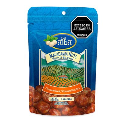 Imagen de Nueces macadamia DEL ALBA dulces x100 g