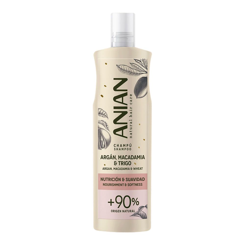 Imagen de Shampoo ANIAN argán macadamia y trigo x400 ml