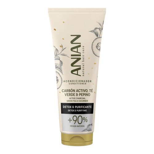 Imagen de Acondicionador ANIAN carbón activo,te verde y pepino