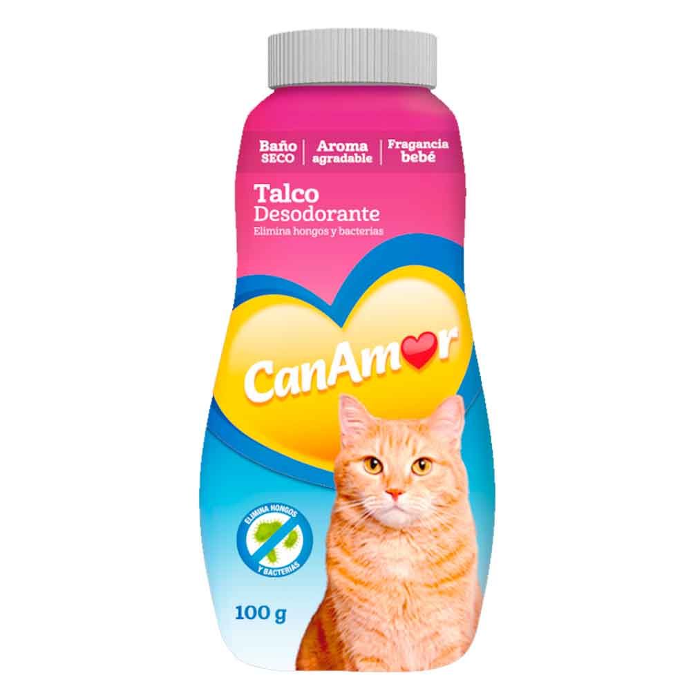 Imagen de Talco desodorante para gatos CANAMOR x100 g