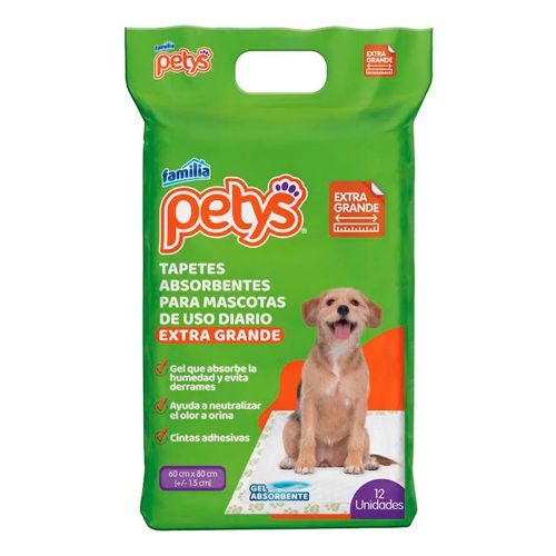Imagen de Tapetes perro PETYS extragrande x12 unds