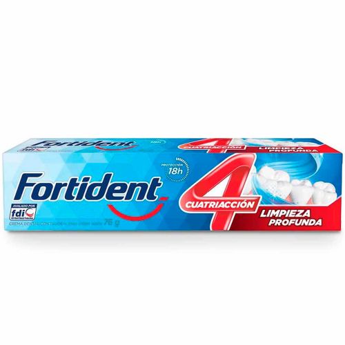 Imagen de Crema dental FORTIDENT limpieza profunda x76 g