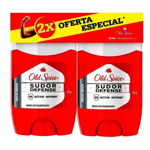 Imagen de Desodorante OLD SPICE seco 2 unds x50 g c/u