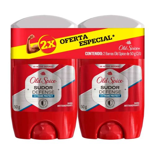 Imagen de Desodorante OLD SPICE extrema protección 2 unds x50 g c/u