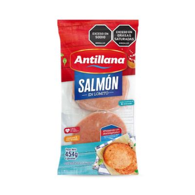 Imagen de Lomito de salmón ANTILLANA refrigerado (454  gr)