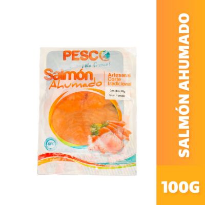 Imagen de Salmón ahumado PESCO refrigerado (100  gr)